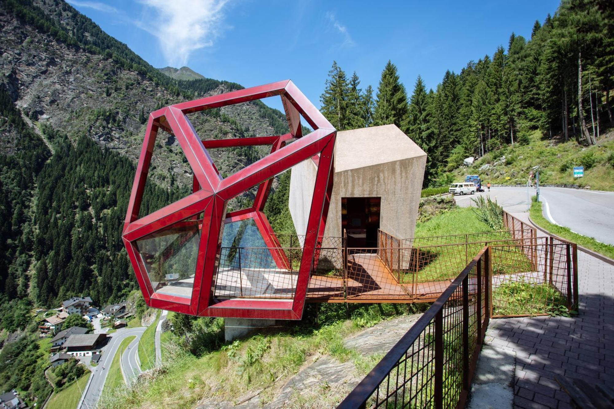 Hotel Alpenland 모소 외부 사진